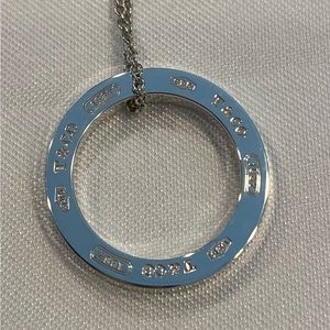 Tiffany & Co. 1837 Circle Pendant